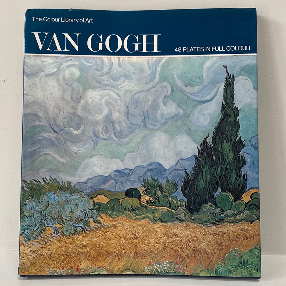 Vintage Van Gogh coffee table book